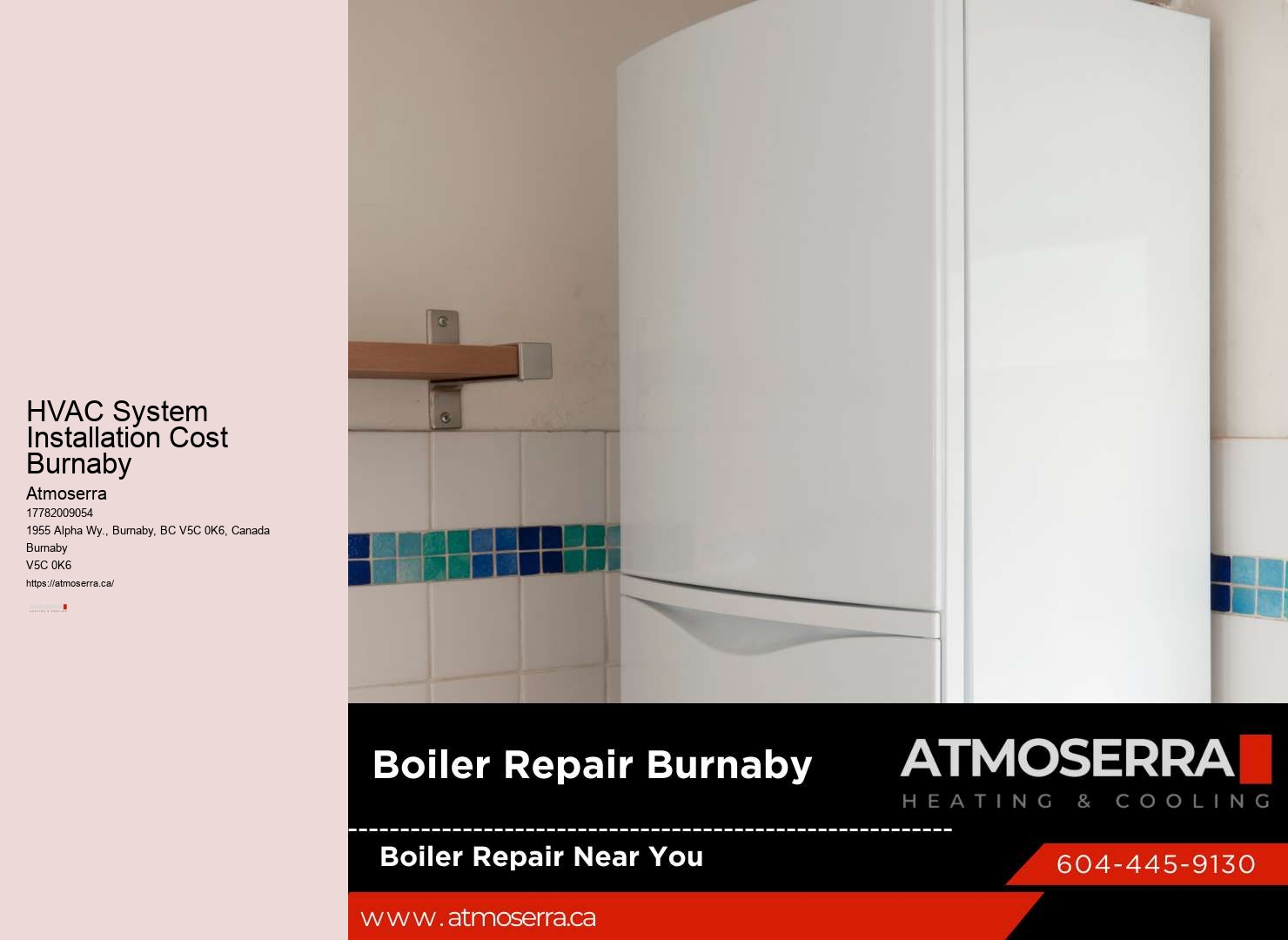 HVAC system warranty programs